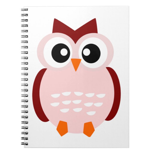 CADERNO ESPIRAL CUTE OWL (Frente)