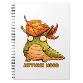 Caderno Espiral Cute Suéter de Humor de Outono