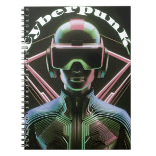 Caderno Espiral CyberpunK