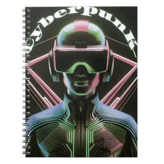 Caderno Espiral CyberpunK 