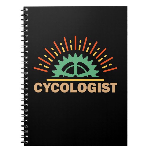 Caderno Espiral Cycologist Art (Frente)