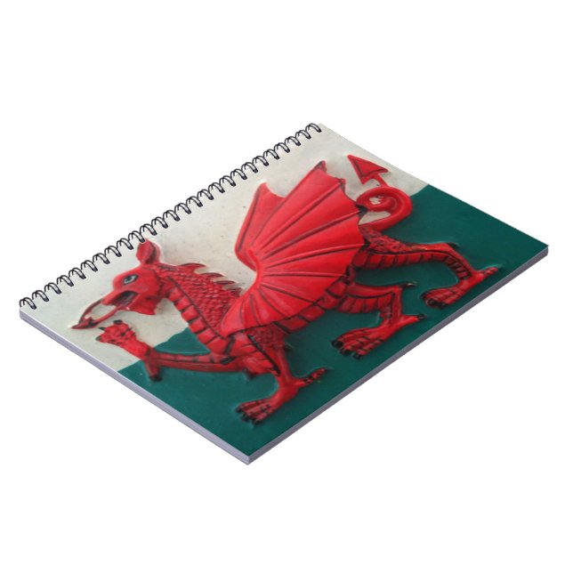 Caderno Espiral Cymru am byth (Left Side)