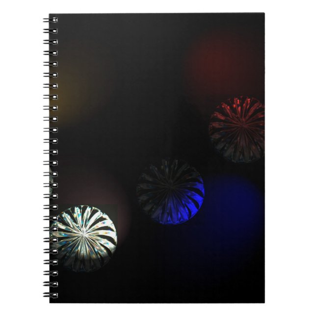 Caderno Espiral Cystal Imager Colorido (Frente)