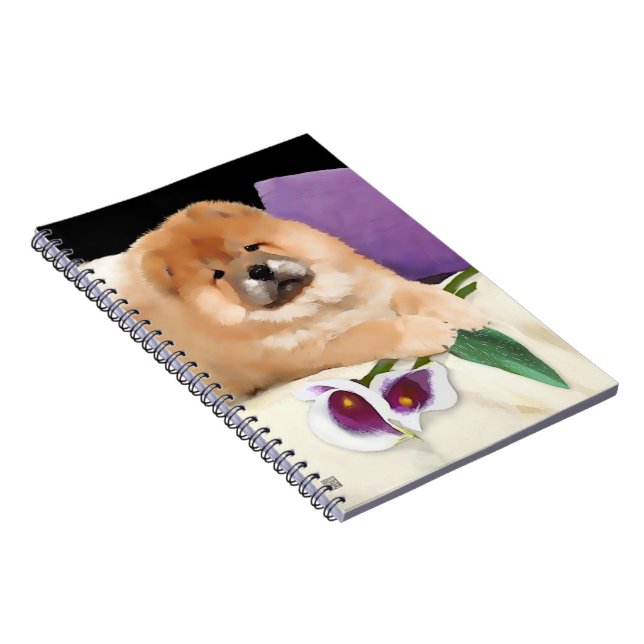 Caderno espiral da comida do heARTdog de CALLIE (Lado Direito)