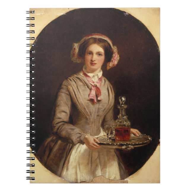 Caderno Espiral Da "senhor xerez? ", 1853 (óleo em canvas) (Frente)
