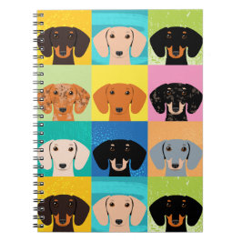 Caderno Espiral Dachshund