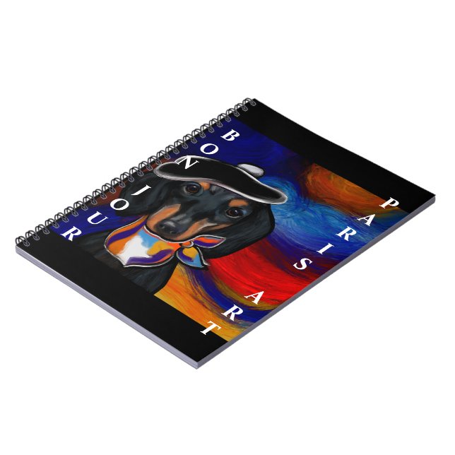 CADERNO ESPIRAL DACHSHUND (Left Side)