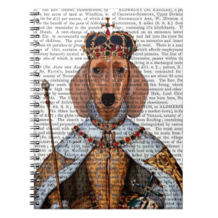 Caderno Espiral Dachshund Queen 2
