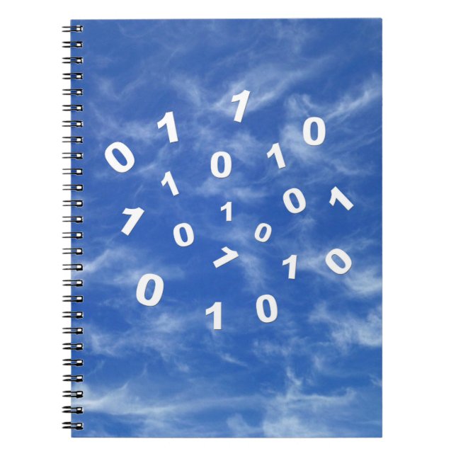 Caderno Espiral Dados de computação em nuvem (Frente)