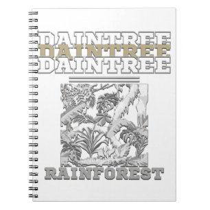 Caderno Espiral Daintree RainForest