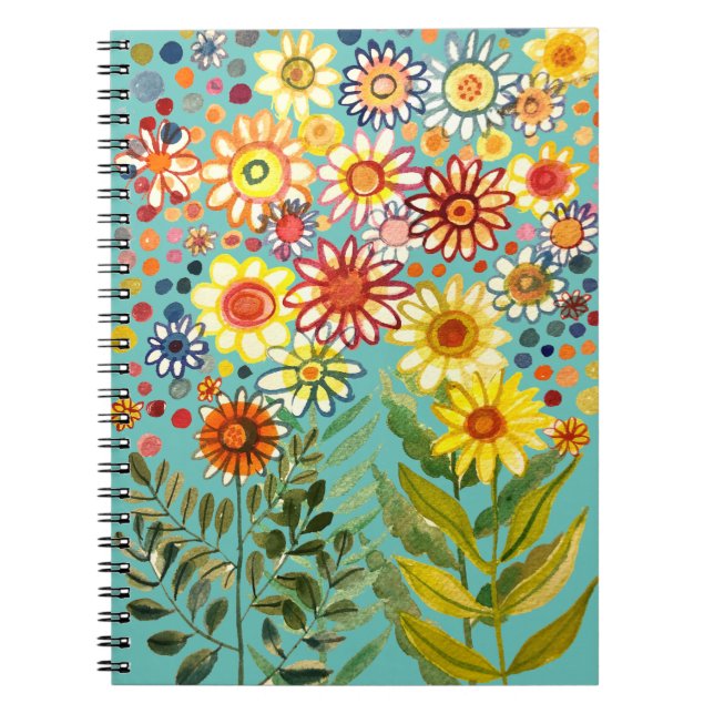 Caderno Espiral Daisies (Frente)