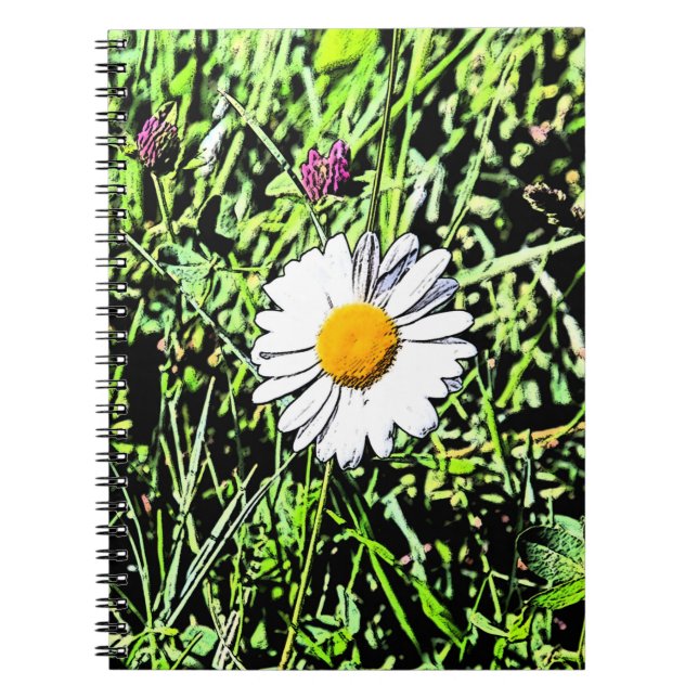 Caderno Espiral Daisy (Frente)