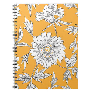 Caderno Espiral Daisy Head: Linha Floral de Verão.