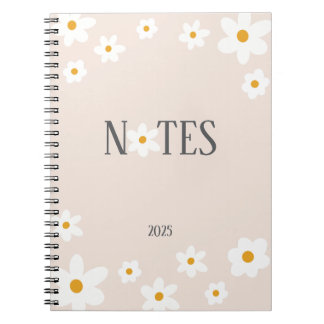 Caderno Espiral Daisy Notebook