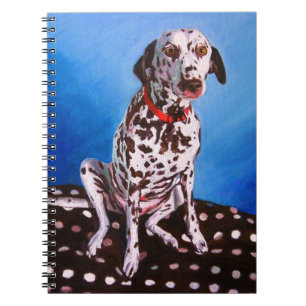 Caderno Espiral Dalmatian no coxim manchado 2011