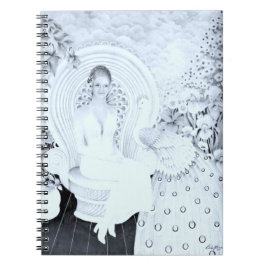 Caderno Espiral dama da Tranquilidade