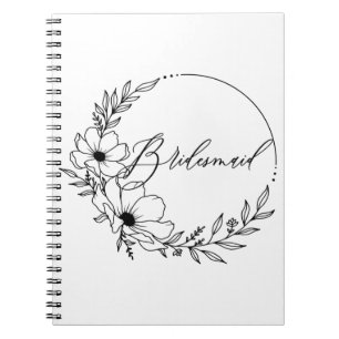Caderno Espiral damas de honra