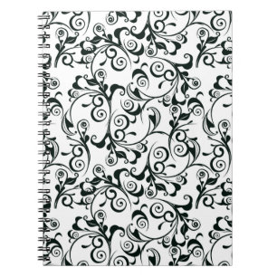 Caderno Espiral Damasco