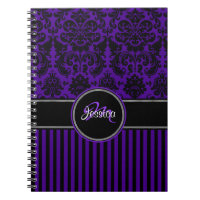 Damasco branco roxo personalizado, branco esticado