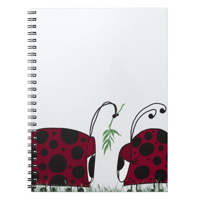 Caderno Espiral Damybugs E Mistletoe Bonitos (Frente)