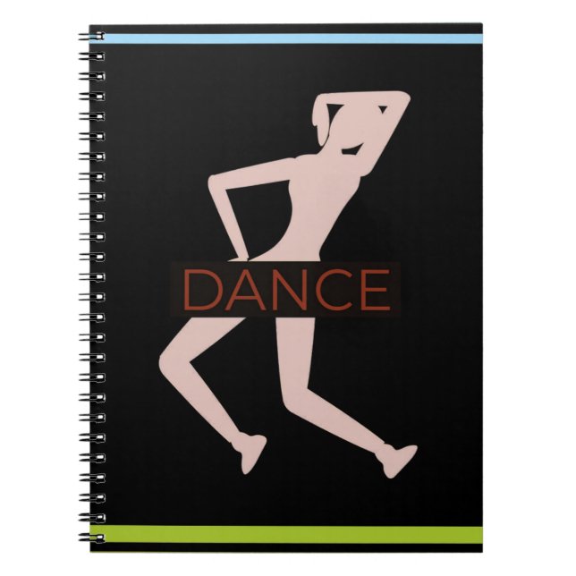 Caderno Espiral Dança (Frente)