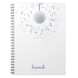 Caderno Espiral Dança da Bola de Disco