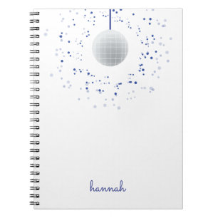 Caderno Espiral Dança da Bola de Disco
