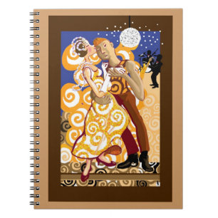 Caderno Espiral Dança e romance
