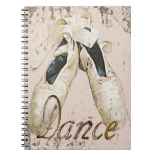 Caderno Espiral Dança notebook1 do balé, Copyright Karen J