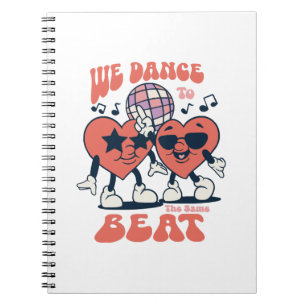 Caderno Espiral dançamos ao mesmo ritmo