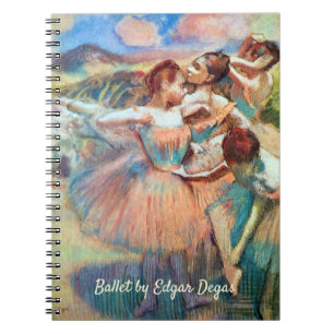 Caderno Espiral Dançarinas em uma Paisagem por Edgar Degas