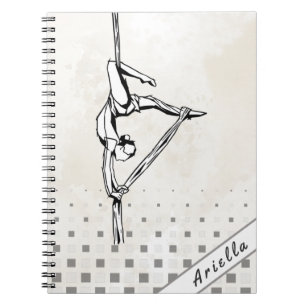 Caderno Espiral Dançarino de Dança de Dança Personalizado - Marcha