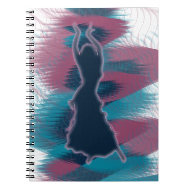 Caderno Espiral Dançarino *Mako* (Frente)