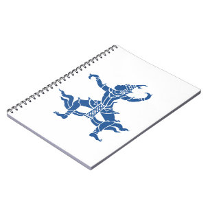 Caderno Espiral Dançarino Tailandês ⚠ Sinal ⚠ Tailândia