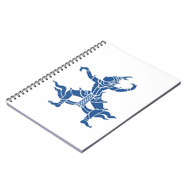 Caderno Espiral Dançarino Tailandês ⚠ Sinal ⚠ Tailândia (Left Side)