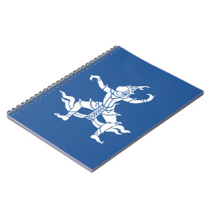 Caderno Espiral Dançarino Tailandês ⚠ Sinal ⚠ Tailândia