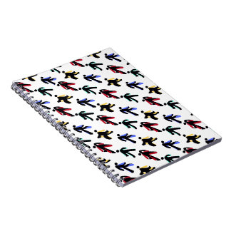 Caderno Espiral dançarinos