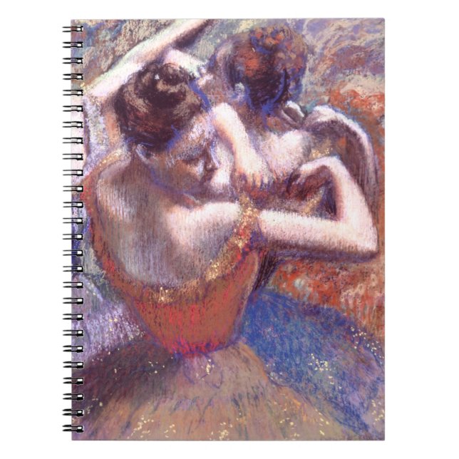 Caderno Espiral Dançarinos 1899 Edgar Degas (Frente)