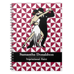 Caderno Espiral Dançarinos Tango