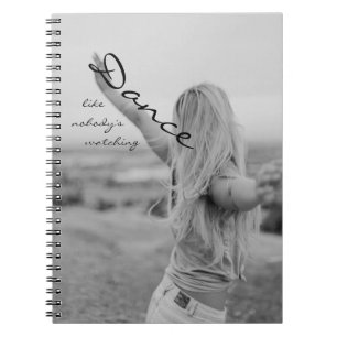 Caderno Espiral Dance like nobody's watching