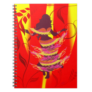 Caderno Espiral Dancer *Rayjii*