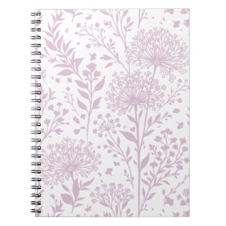 Caderno Espiral Dandelion Doce Lilás Quente - Neutro