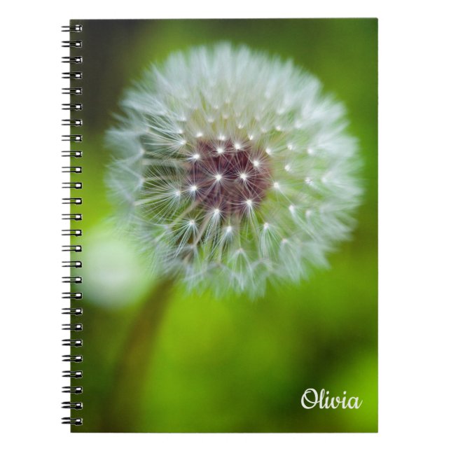 Caderno Espiral Dandelion Spiral notebook (Frente)