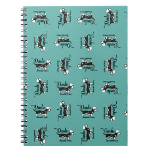 Caderno Espiral "Dandie Dinmont Terrier"