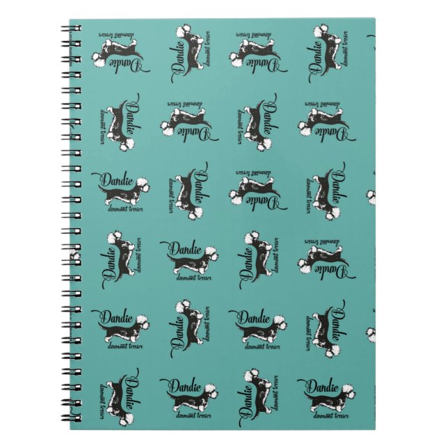 Caderno Espiral "Dandie Dinmont Terrier"  (Frente)