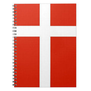 Caderno Espiral Dannebrog; Bandeira oficial da Dinamarca