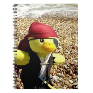 Caderno Espiral Danny Duck o Pirata