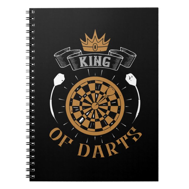 Caderno Espiral Dardos - Rei das Trevas (Frente)