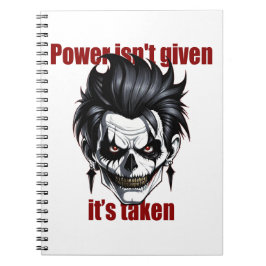 Caderno Espiral Dark Dominance