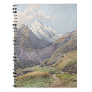 Caderno Espiral Das Mölltal mit dem Großglockner - Carl Lafite